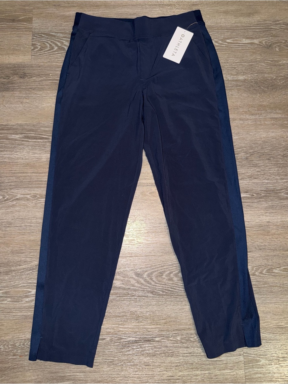 NWT Athleta Brooklyn Ankle Navy Blue Women's Trousers